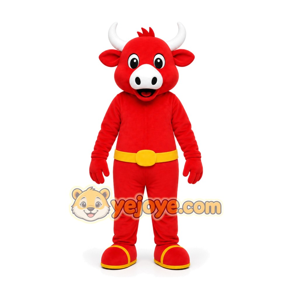 Red Bull Mascot Costume Red Bull Mascot Costume