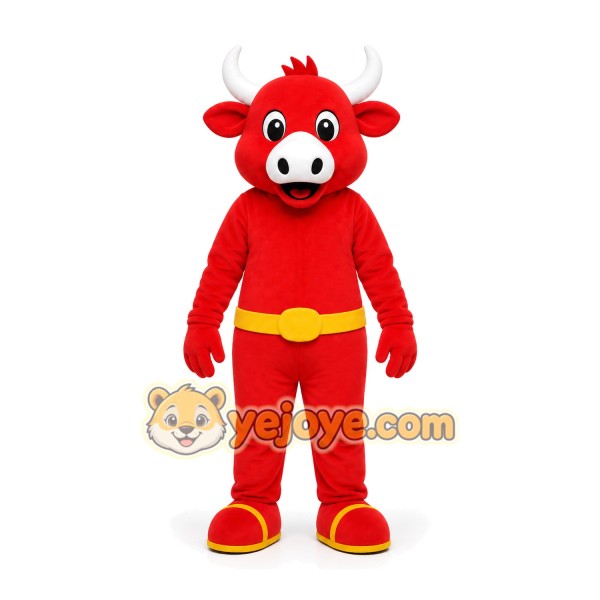 Red Bull Mascot Costume
