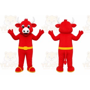 Red Devil Mascot Costume