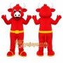 Red Bull Mascot Costume