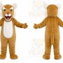 Tan Lion Mascot Costume