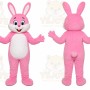 Pink Rabbit Mascot Costume