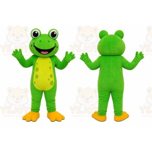 Green Frog Mascot Costume
