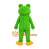 Green Frog Mascot Costume Green Frog Mascot Costume