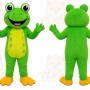 Green Frog Mascot Costume