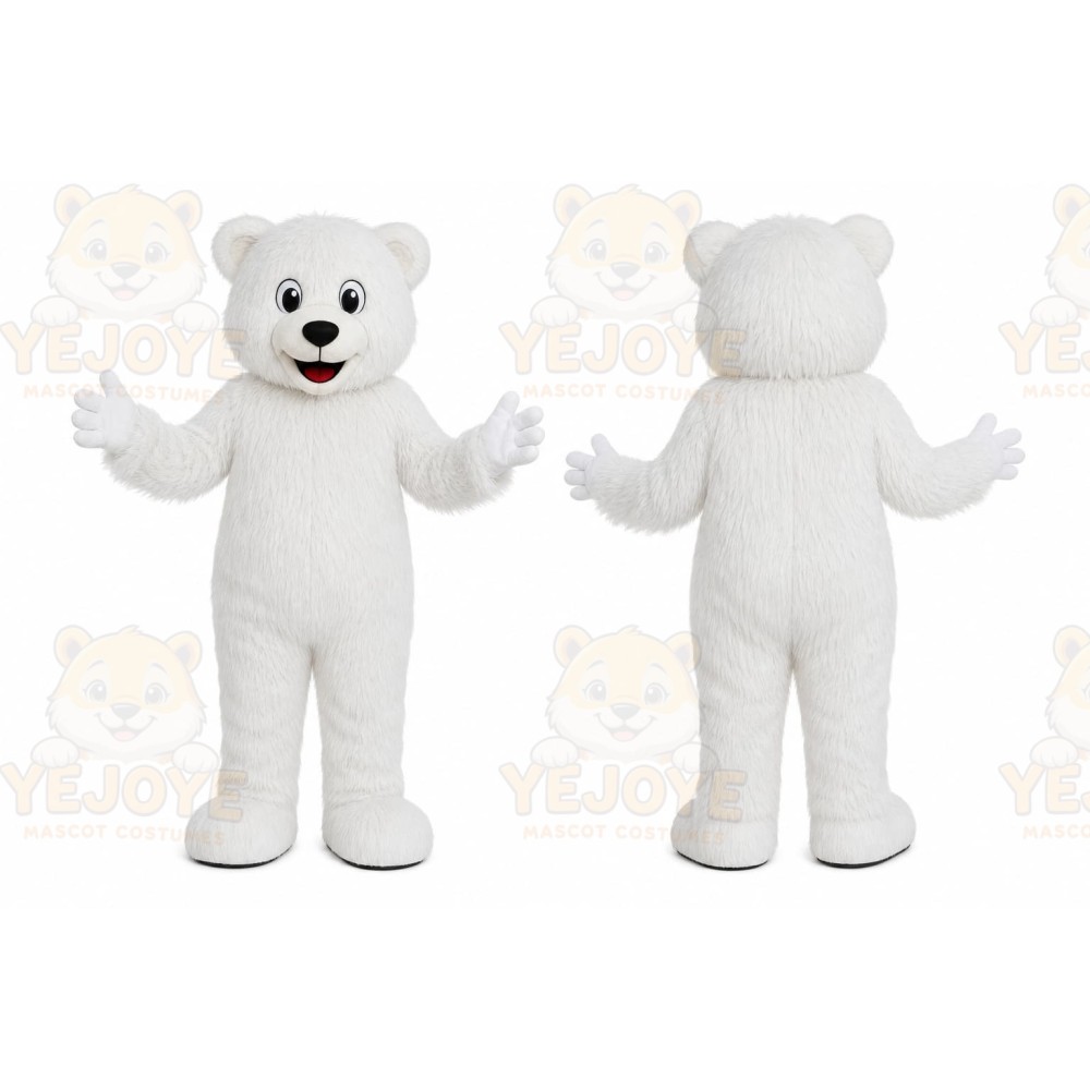 White Bear Mascot Costume