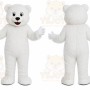 White Bear Mascot Costume