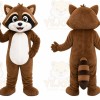 Brown Raccoon Mascot Costume
