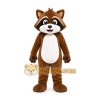 Brown Raccoon Mascot Costume Brown Raccoon Mascot Costume
