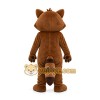 Brown Raccoon Mascot Costume Brown Raccoon Mascot Costume