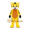 Yellow Tiger Mascot Costume Yellow Tiger Mascot Costume