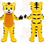 Yellow Tiger Mascot Costume