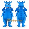 Blue Dragon Mascot Costume