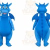 Blue Dragon Mascot Costume