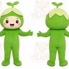 Green Fruit Girl Mascot Costume