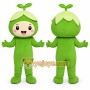 Green Fruit Girl Mascot Costume
