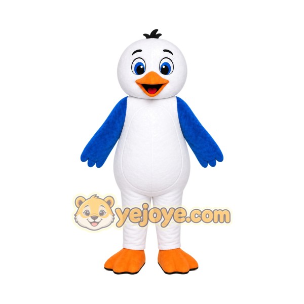 White Penguin Mascot Costume