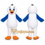 White Penguin Mascot Costume