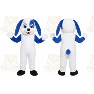 White Puppy Mascot Costume