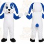 White Puppy Mascot Costume