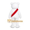 White Bear Sash Mascot Costume White Bear Sash Mascot Costume