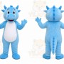 Blue Dragon Mascot Costume