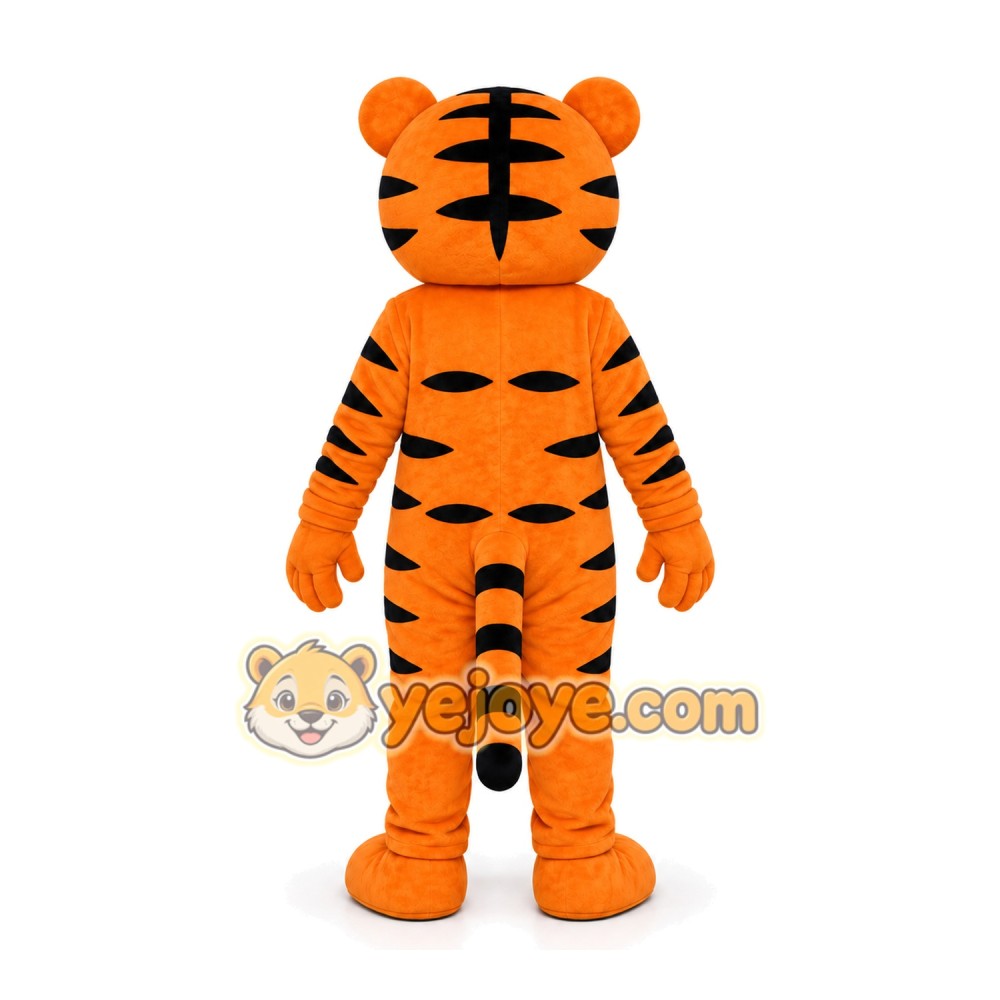 Orange Tiger Mascot Costume