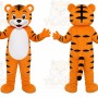 Orange Tiger Mascot Costume