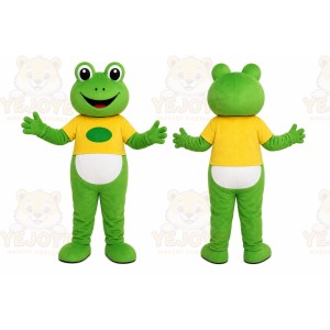 Green Frog Mascot Costume