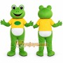 Green Frog Mascot Costume