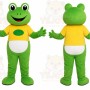 Green Frog Mascot Costume
