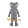 Gray Dog Mascot Costume Gray Dog Mascot Costume