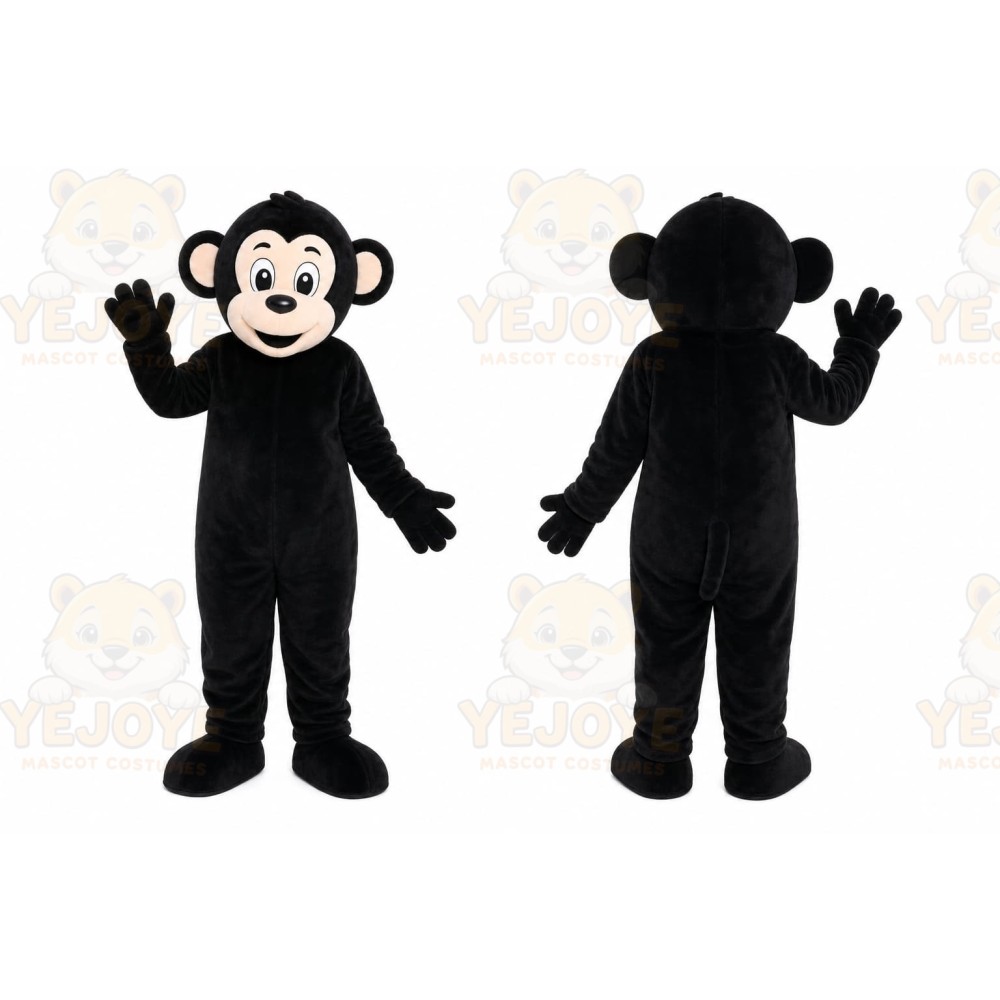 Black Monkey Mascot Costume