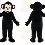 Black Monkey Mascot Costume