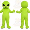 Green Alien Mascot Costume