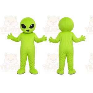 Green Alien Mascot Costume