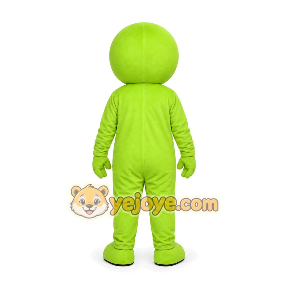 Green Alien Mascot Costume Green Alien Mascot Costume