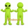 Green Alien Mascot Costume