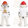 Firefighter Dalmatian Mascot Costume