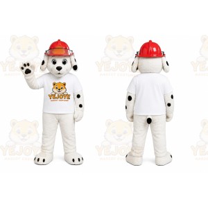 Firefighter Dalmatian Mascot Costume