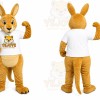 Brown Rabbit Mascot Costume