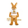 Brown Rabbit Mascot Costume Brown Rabbit Mascot Costume