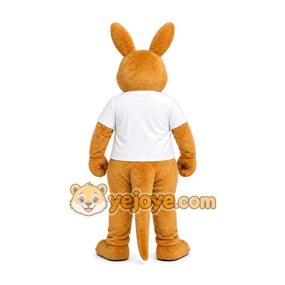 Brown Rabbit Mascot Costume Brown Rabbit Mascot Costume