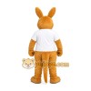Brown Rabbit Mascot Costume Brown Rabbit Mascot Costume
