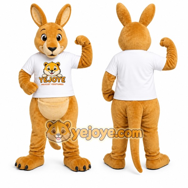 Brown Rabbit Mascot Costume