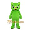 Green Bear Mascot Costume Green Bear Mascot Costume