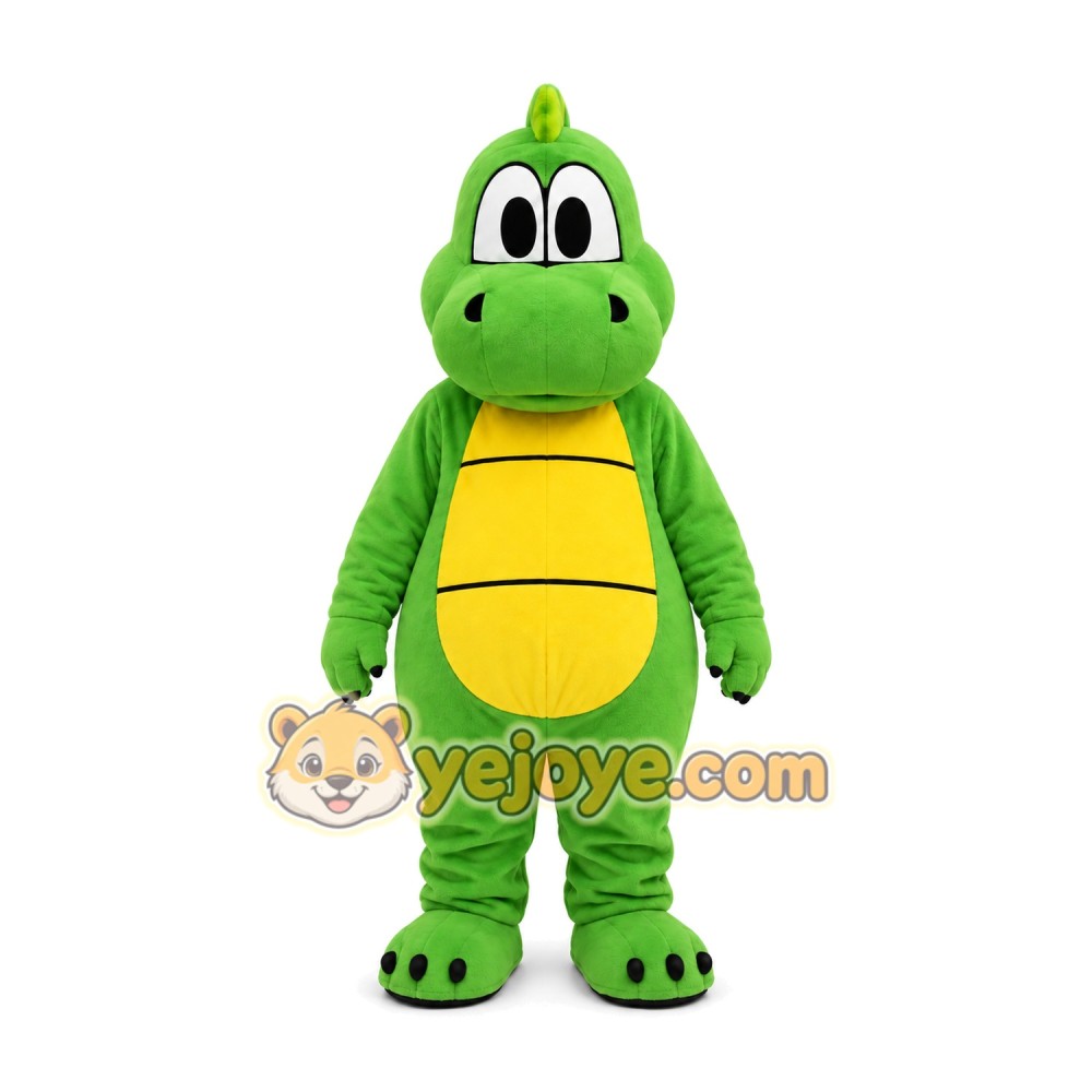 Green Crocodile Mascot Costume