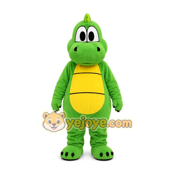 Green Crocodile Mascot Costume Green Crocodile Mascot Costume