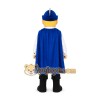 Blue Police Officer Mascot Costume Blue Police Officer Mascot Costume