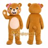 Tan Bear Mascot Costume Tan Bear Mascot Costume